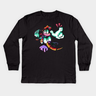 Rayman and Bzzit Kids Long Sleeve T-Shirt